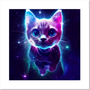 Cosmic Kitty Posters and Art